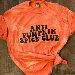 Bleached fall T-shirt